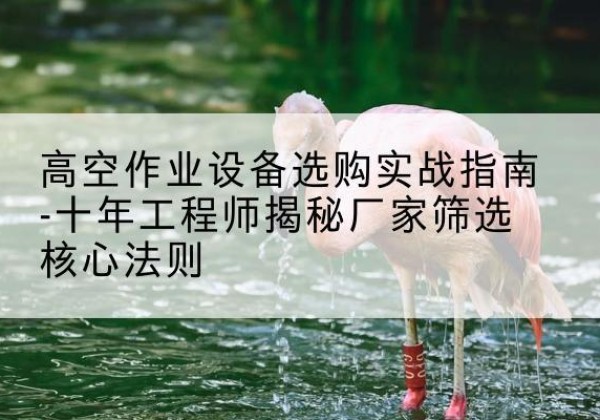 西陵剪叉式升降机厂家-高空作业设备选购实战指南-十年工程师揭秘厂家筛选核心法则